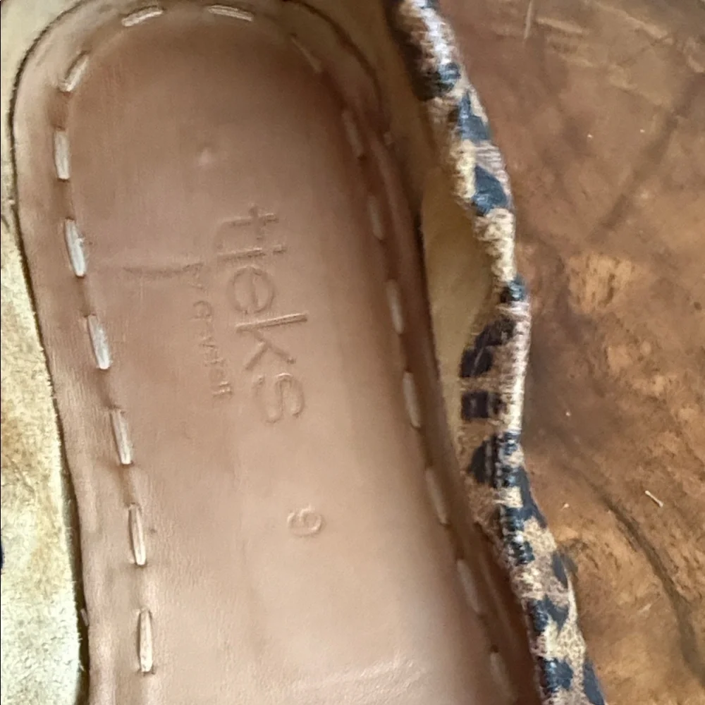 Leopard Print TIEKS Ballet Flats - Picture 6 of 6